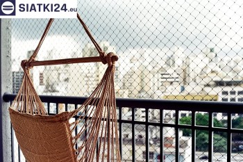 Siatki Lędziny - Zabezpieczająca siatka ze sznurka na balkon dla terenów Lędzin